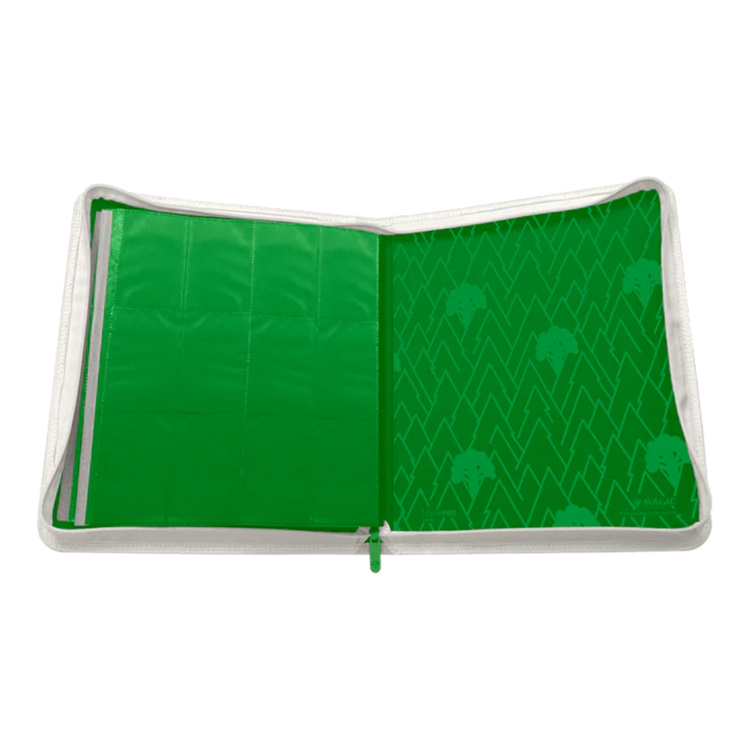 Ultra Pro | Mana 8 - Forest | 12-Pocket Zip PRO-Binder