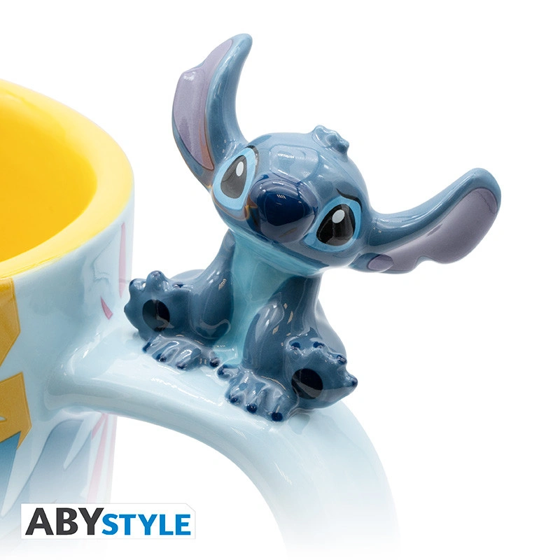Abysse | Disney Lilo & Stitch | Hawaiian Stitch 3D Mug Handle (460ml)