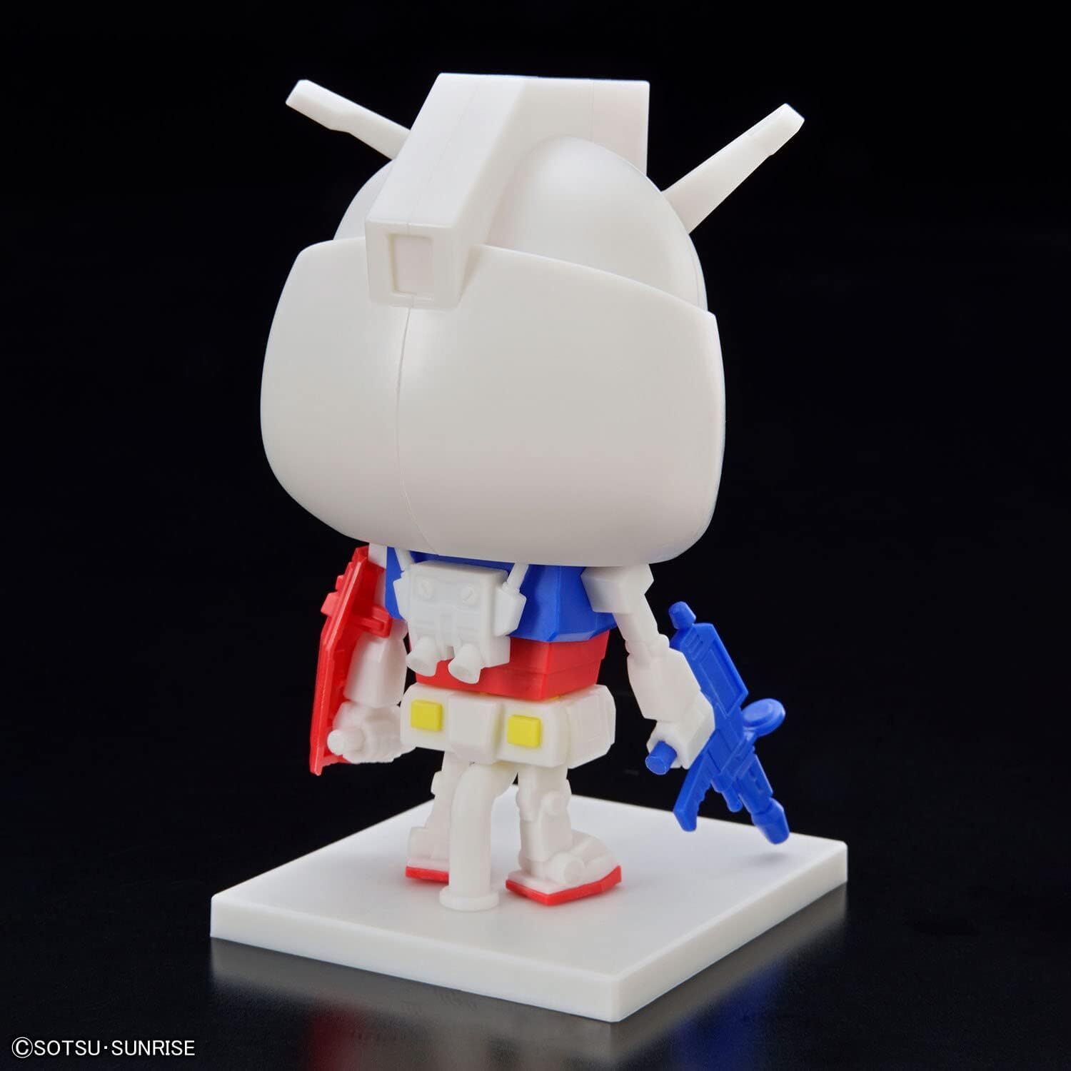 Bandai | 1/1 Gunpla-Kun Dx Set (with Runner Ver. Recreation Parts) | Mobile Suit Gundam (8cm)