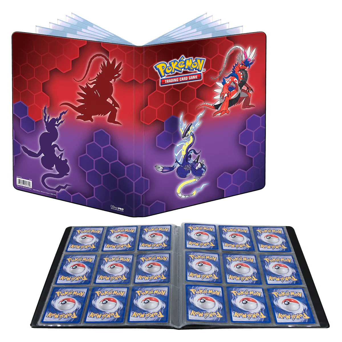 Ultra Pro: Koraidon & Miraidon 9-Pocket Portfolio - for Pokémon