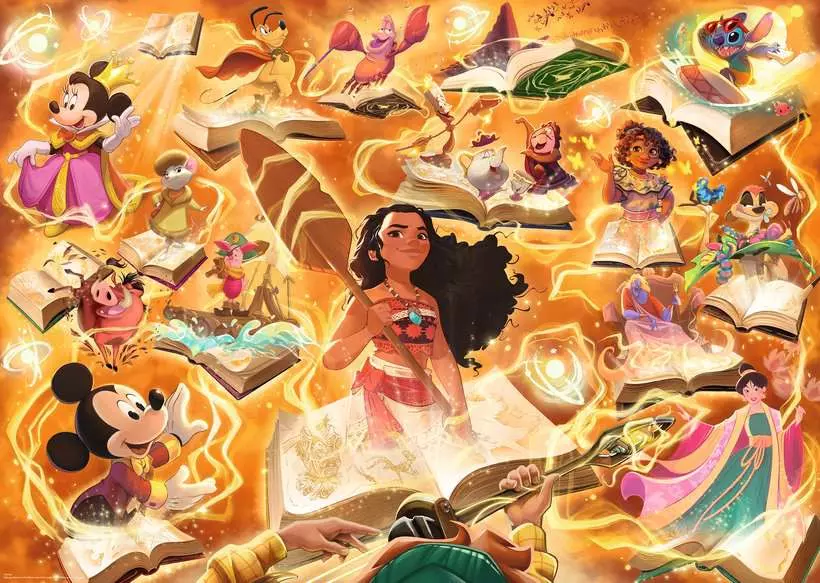 Ravensburger | Disney Lorcana Glimmers of the Realm Amber | 1000 Teile Puzzle