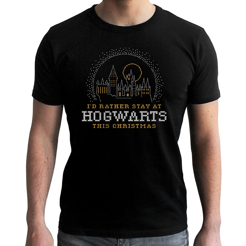 Abysse | Christmas - Harry Potter | Herren T-Shirt (XL)