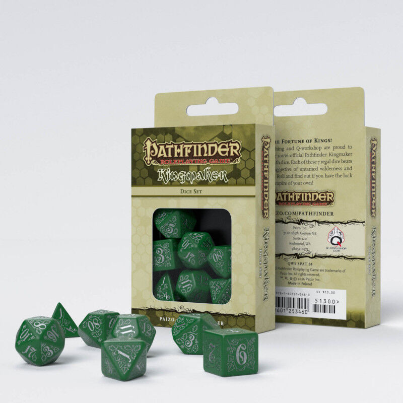 Q Workshop | Kingmaker | Pathfinder Dice Set