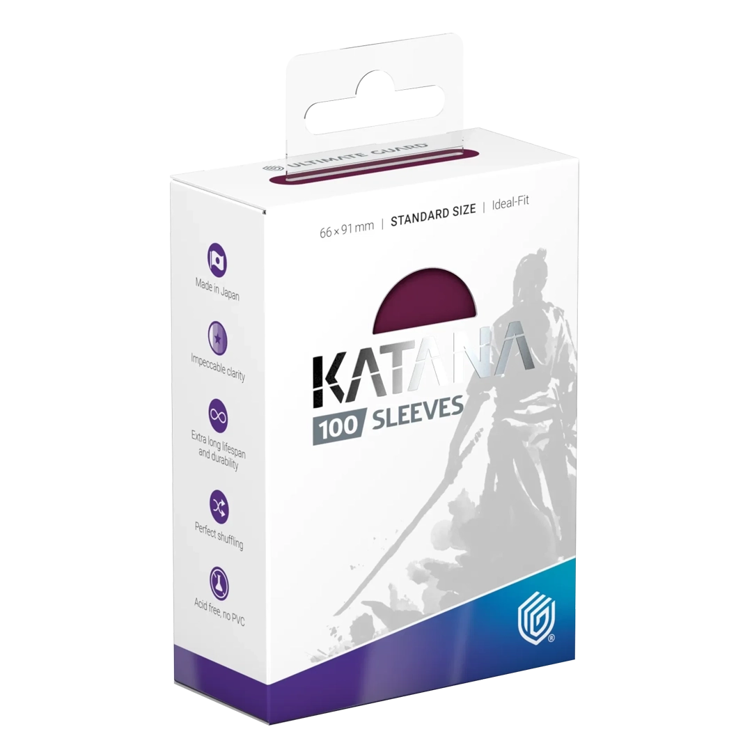 Ultimate Guard Katana Sleeves Standard Size (100) Radiant Plum