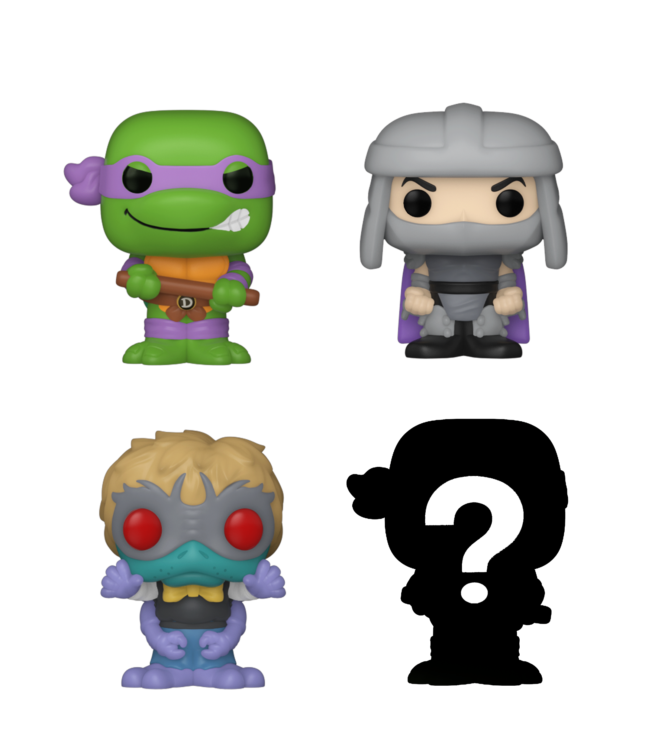 Bitty POP!: Donatello 4-Pack Series 2 - TMNT