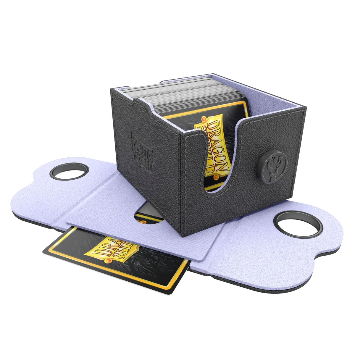 Dragon Shield | Black & Lilac | Dragon Box 150+