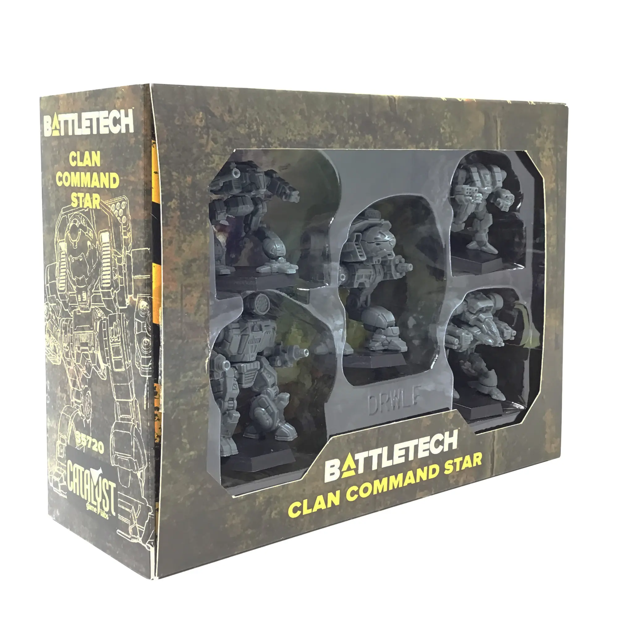 Catalyst Game Labs: BattleTech Clan Command Star  - Miniature Games