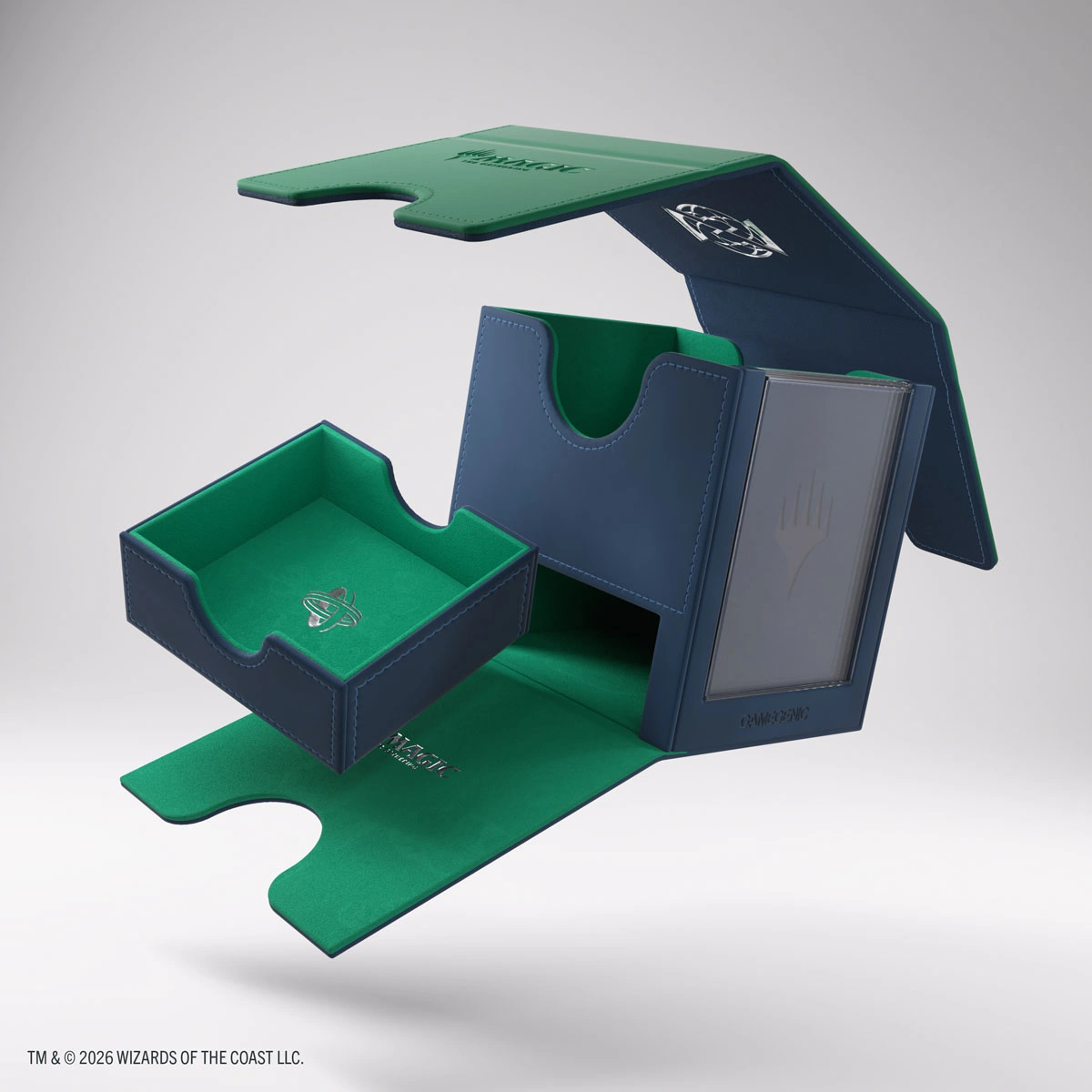 Gamegenic | Secrets of Strixhaven - Blau/Grün | Deckbox Sidekick Plus100+ XL