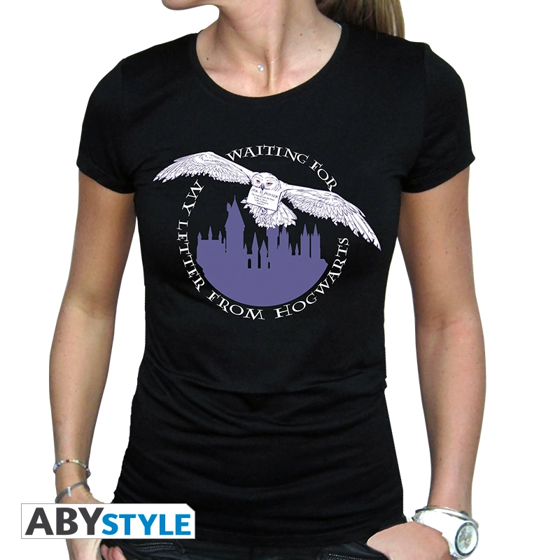 Abysse: Harry Potter - Basic T-Shirt Frauen (S) - Hedwig