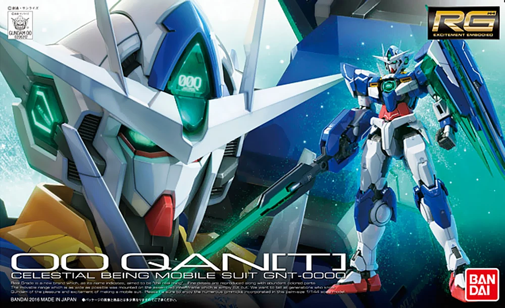 Bandai: RG OO QANT – Gundam 00 (1/144)
