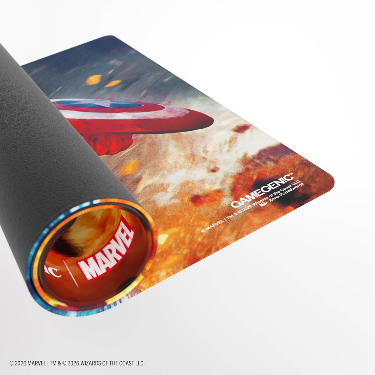 Gamegenic | Marvel Super Heroes - Captain America, Super Soldier | Prime Playmat