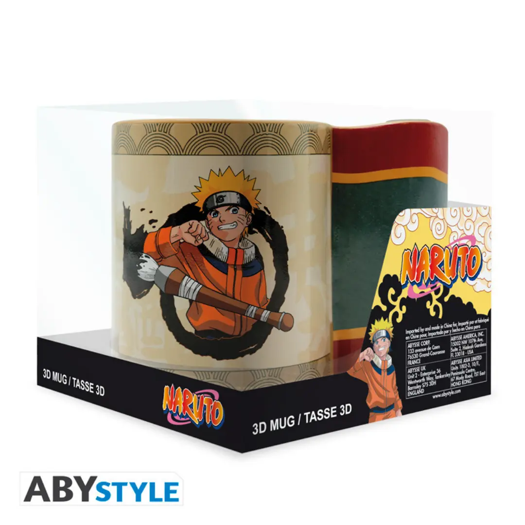 Abysse | Naruto 3D Mug Handle | Naruto Scroll