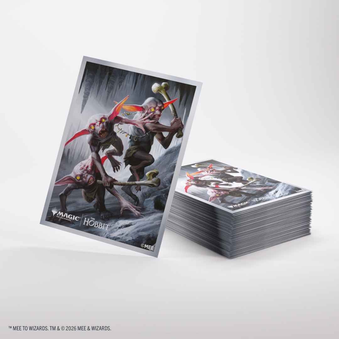 Gamegenic | MTG: The Hobbit - Goblin Army Token | Premium Art Sleeves (105 Stk.)