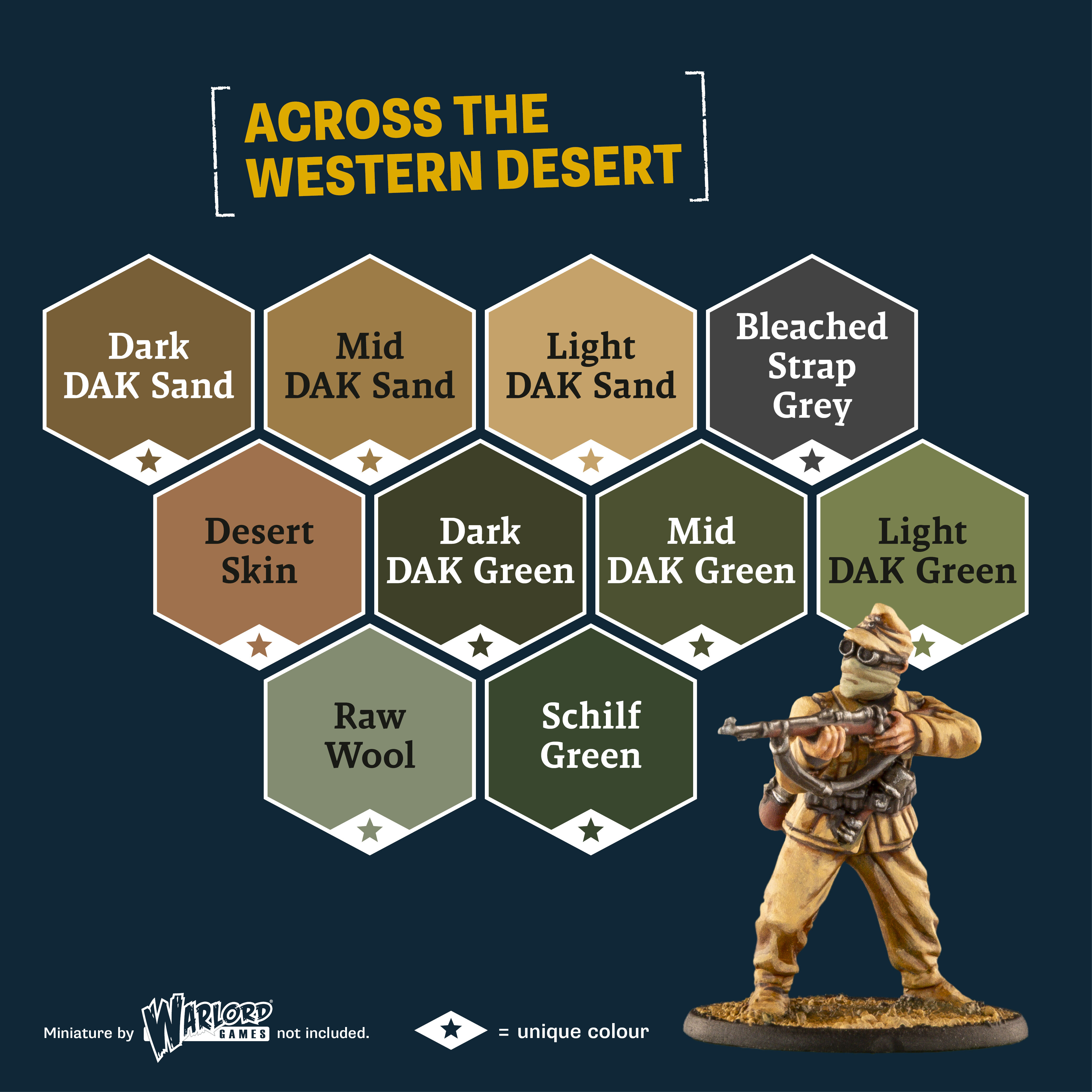 The Army Painter | Historical: WWII German Afrika Korps | Paint Set