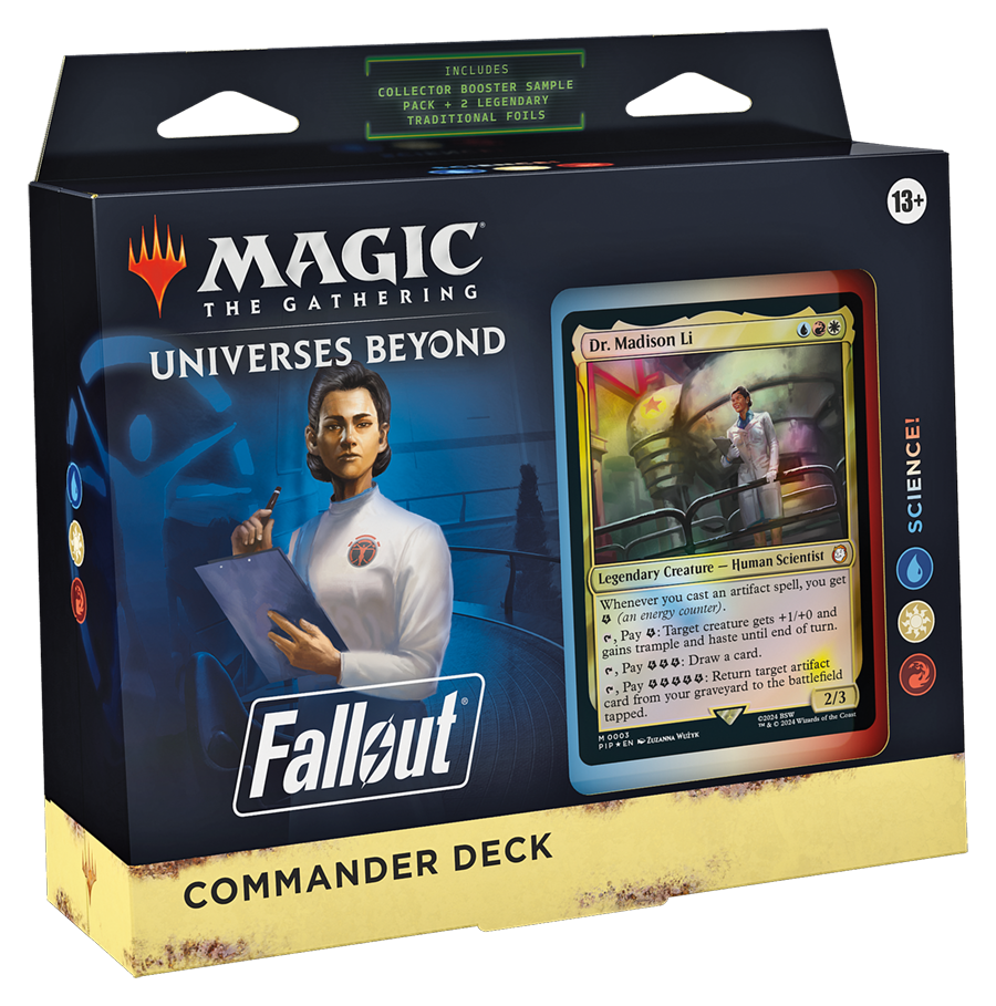 Magic: The Gathering | Fallout | Commander Deck Display (4 Decks) (EN)
