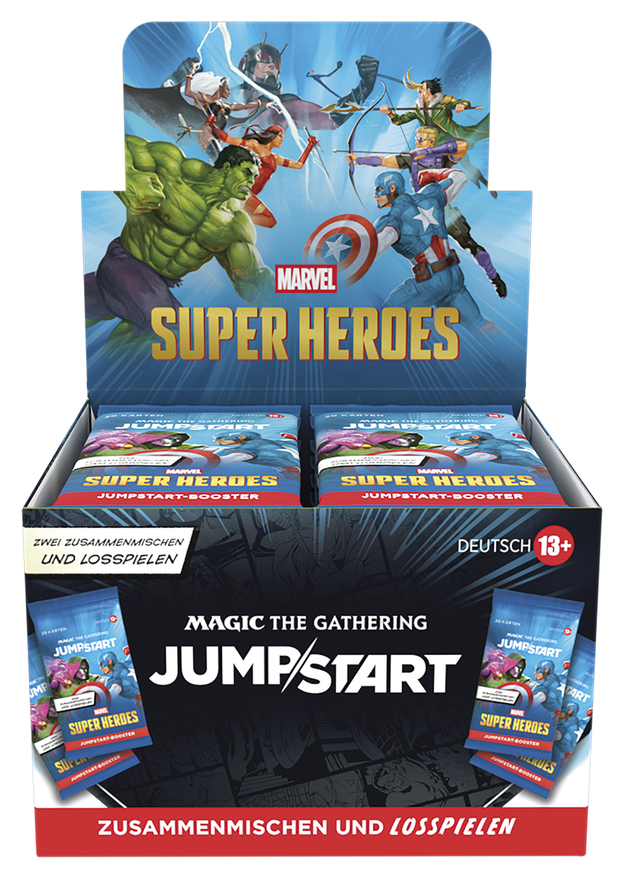 Jumpstart Booster Display DE