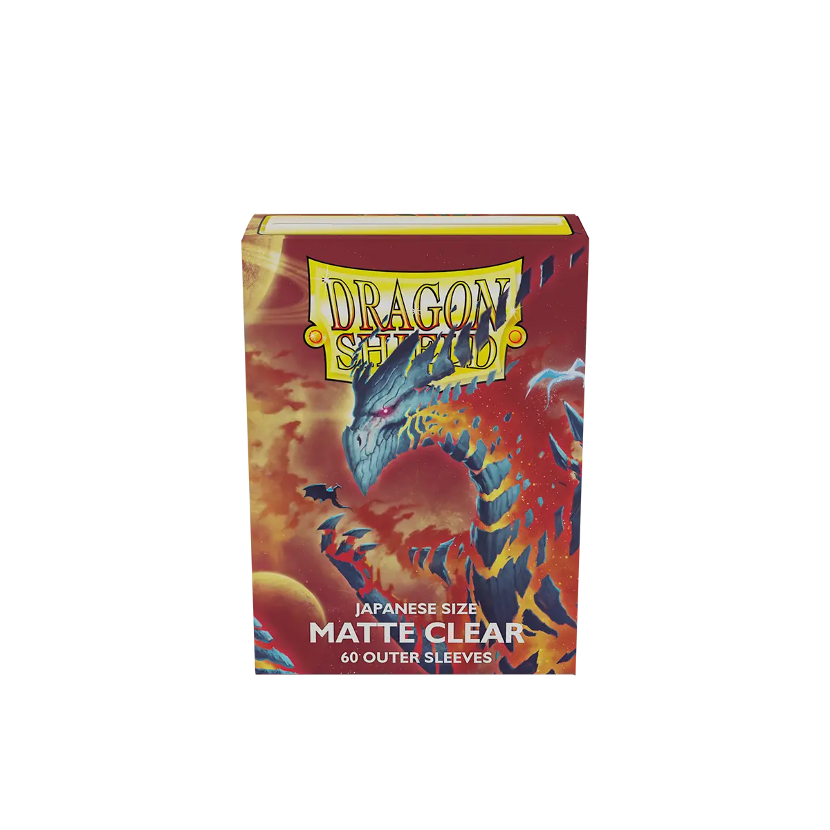 Dragon Shield: Clear - Matte Outer Sleeves - Japanese Size