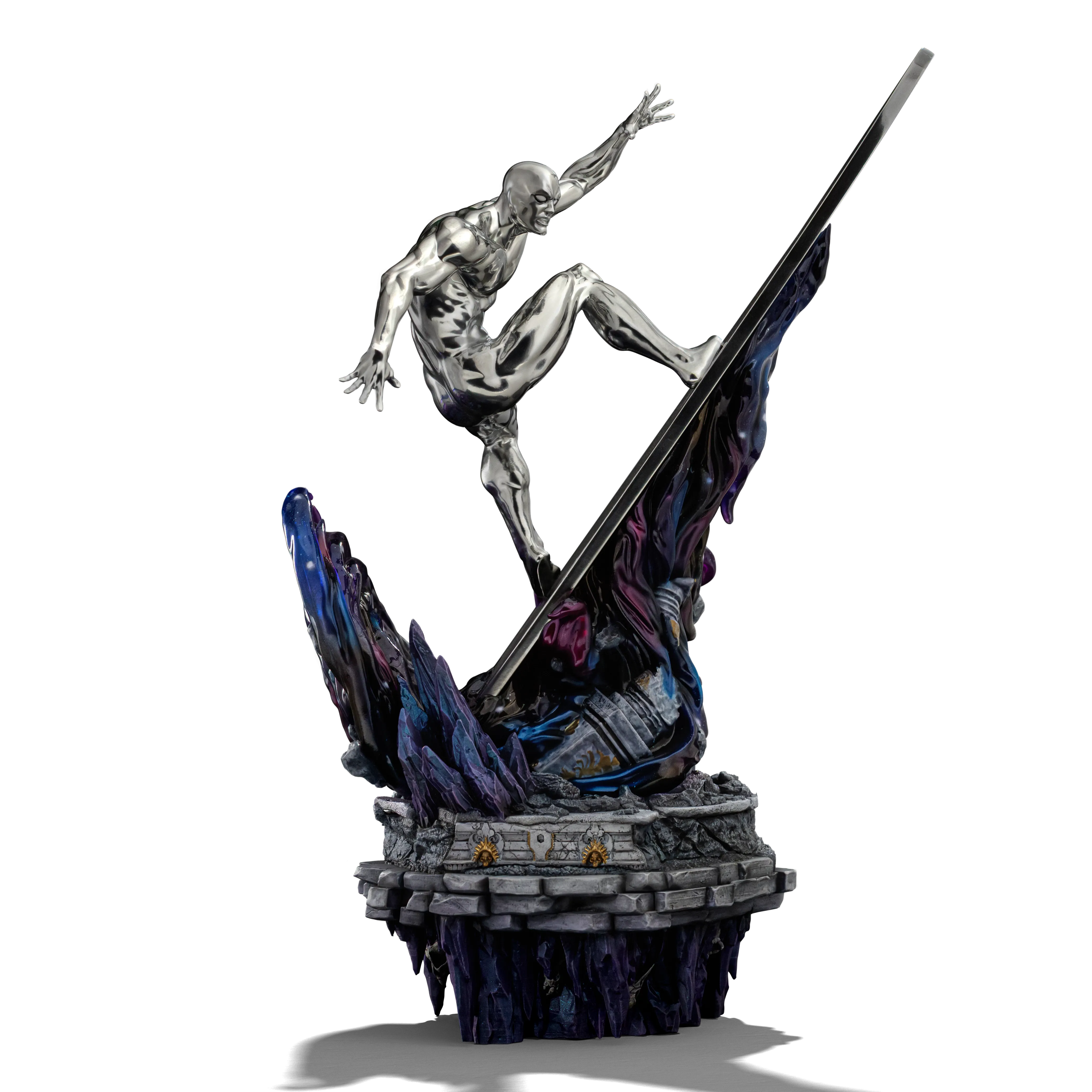 Iron Studios: Silver Surfer - Infinity Gauntlet Diorama Art Scale 1/10
