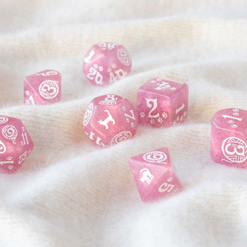 Q Workshop | Daisy | Cats Dice Set