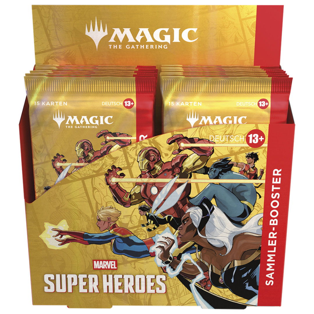 Magic: The Gathering | Marvel Super Heroes | Collector Booster Display (DE)