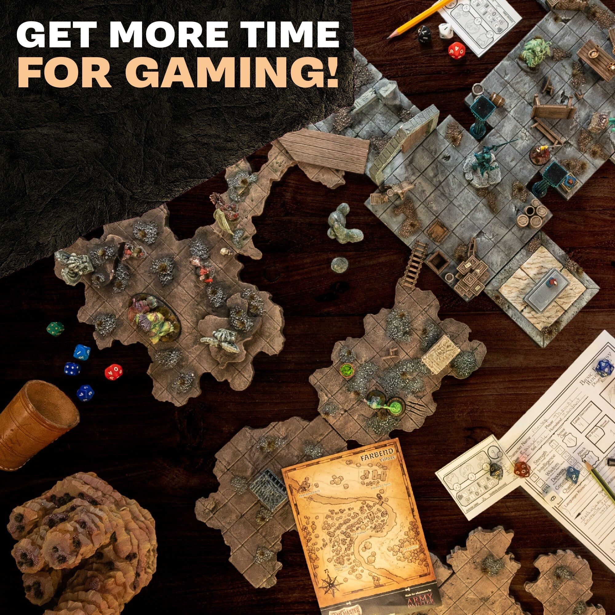 GameMaster - Wilderness Adventures - Role-Playing Paint Set