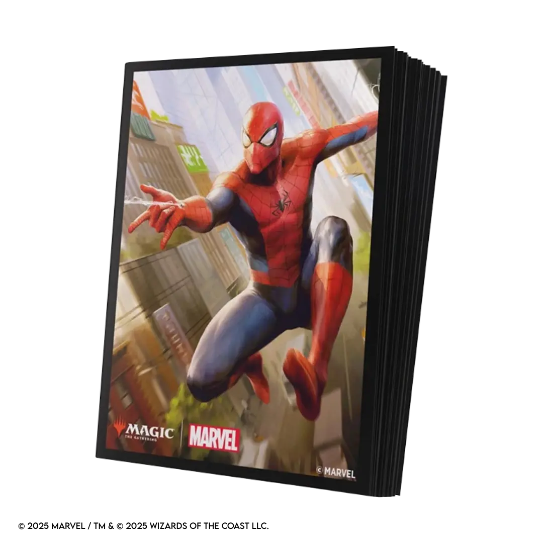 Gamegenic | Magic: The Gathering - Spider-Man / Spider-Man | Premium Art Sleeves (105 Stück)