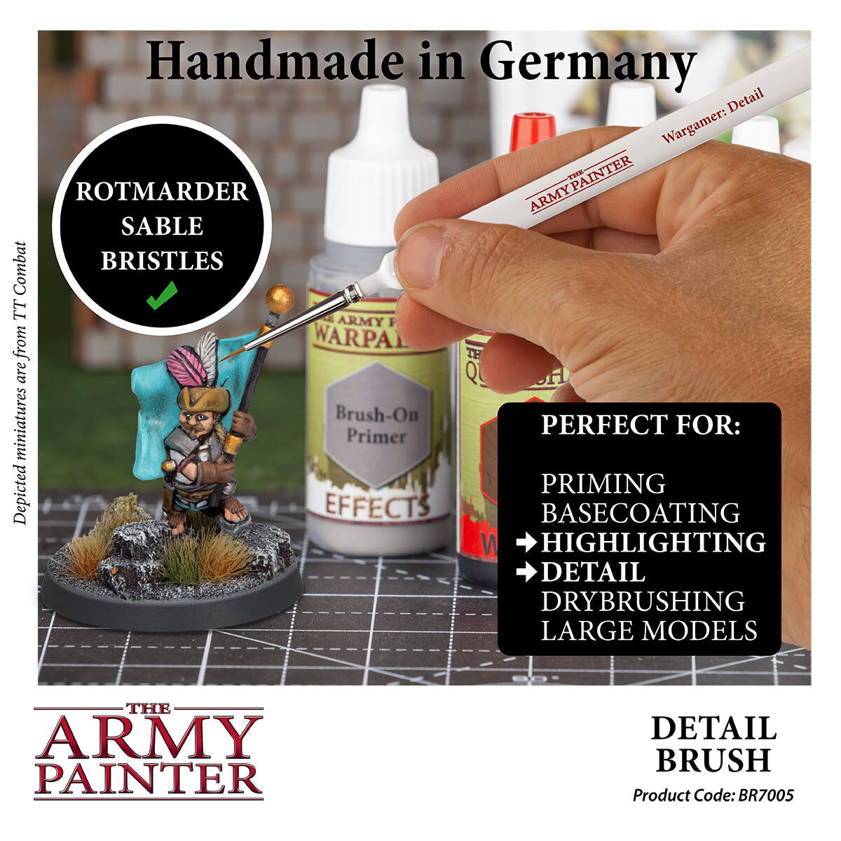 The Army Painter - Detail - Wargamer Brush