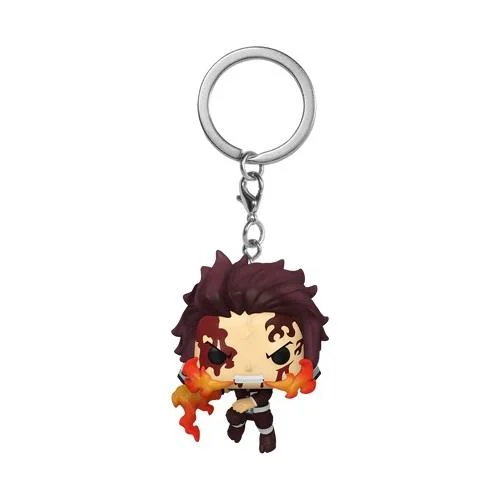 POP! Keychain | Tanjiro Kamado Dancing Flash | Demon Slayer