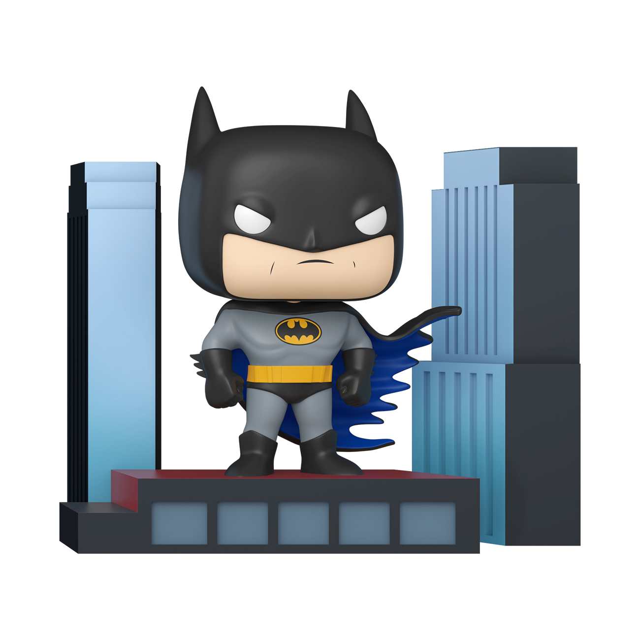 POP Deluxe: Batman on Rooftop - Batman: The Animated Series