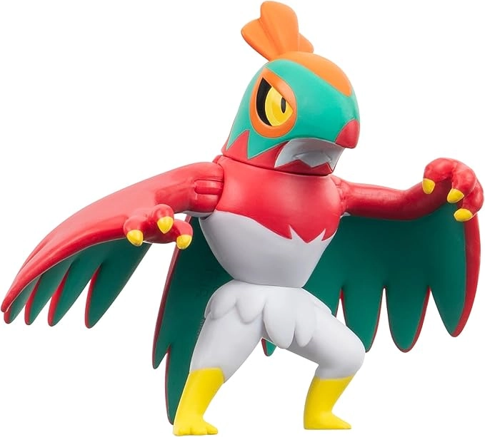 Jazwares: Pokémon Battle Figure Set - Pikachu, Perrserker & Hawlucha
