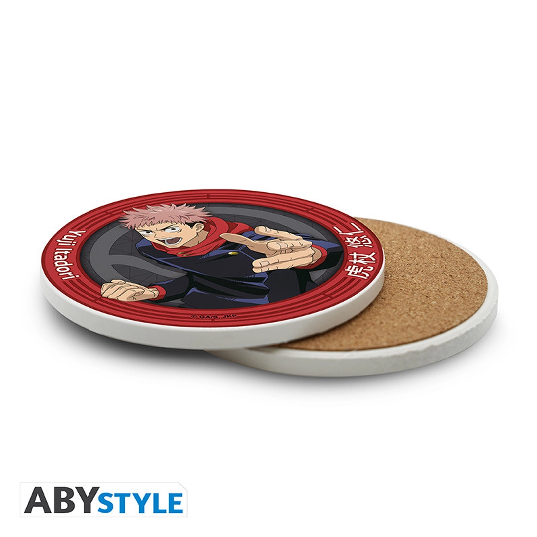 Abysse: Jujutsu Kaisen - Ceramic Coasters - Yuji Itadori