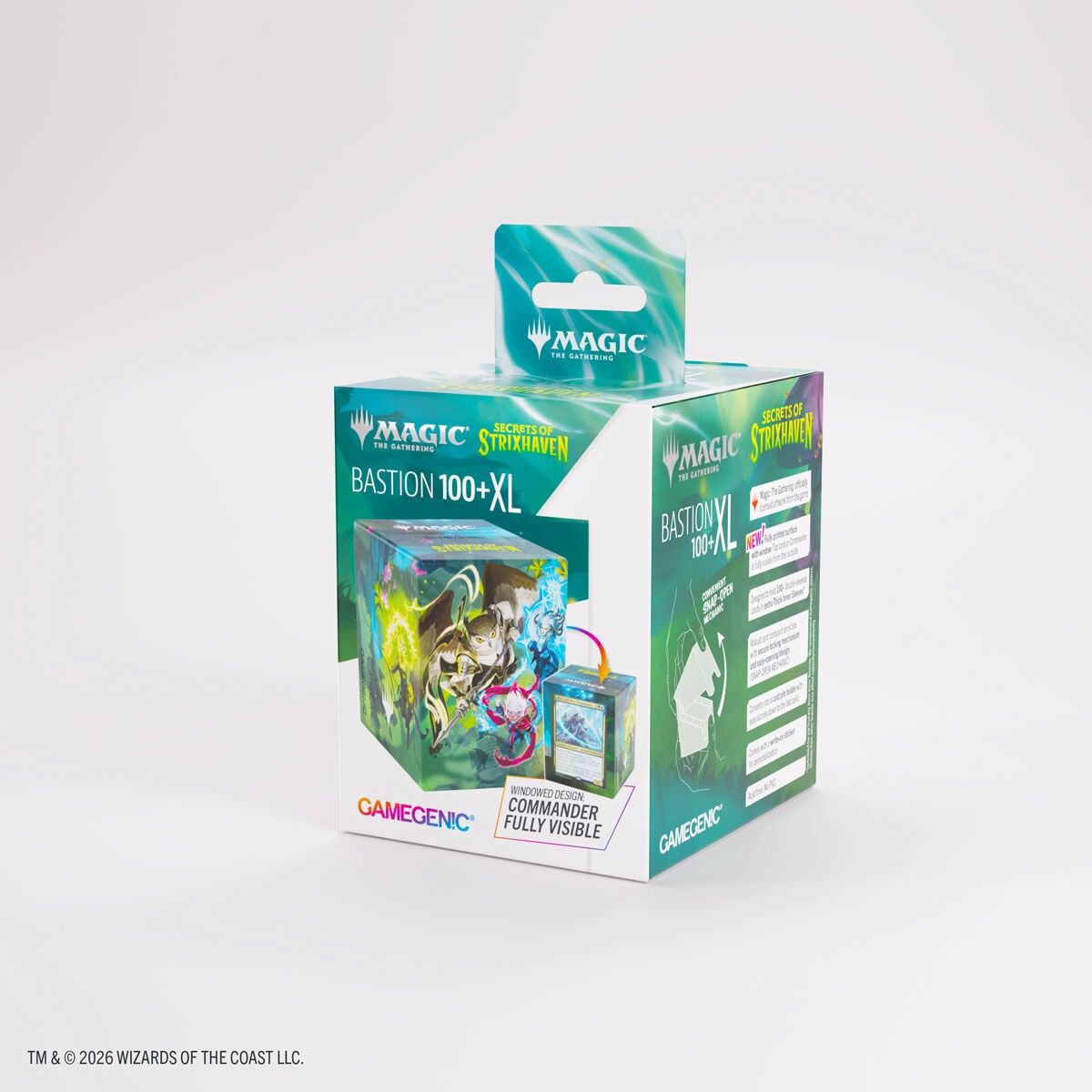 Gamegenic | Secrets of Strixhaven - Strixhaven Students | Bastion Deckbox 100+ XL