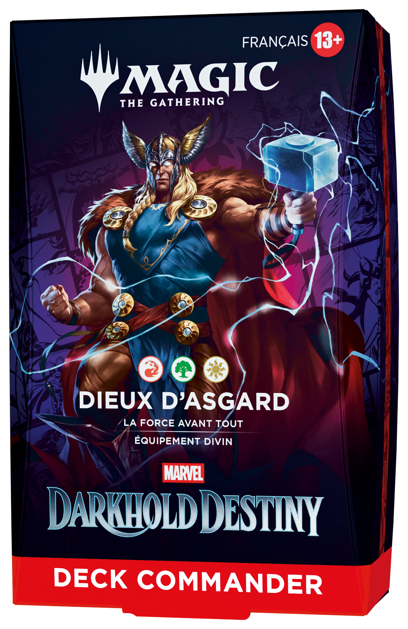 Magic: The Gathering | Marvel Darkhold Destiny | Commander Deck Display (4 Stk.) (FR)