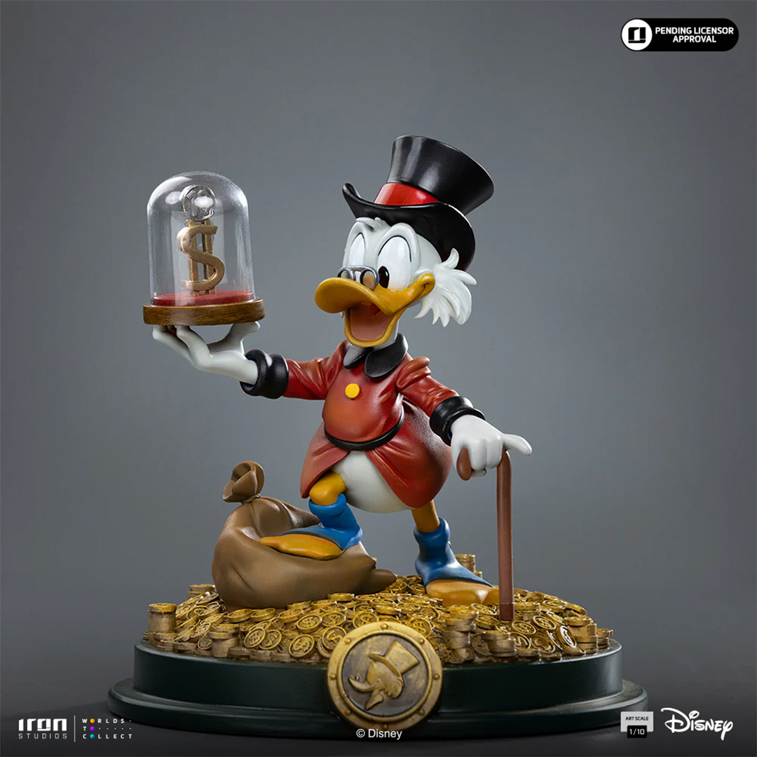 Iron Studios | Uncle Scrooge Mcduck - Duck Tales | Art Scale 1/10