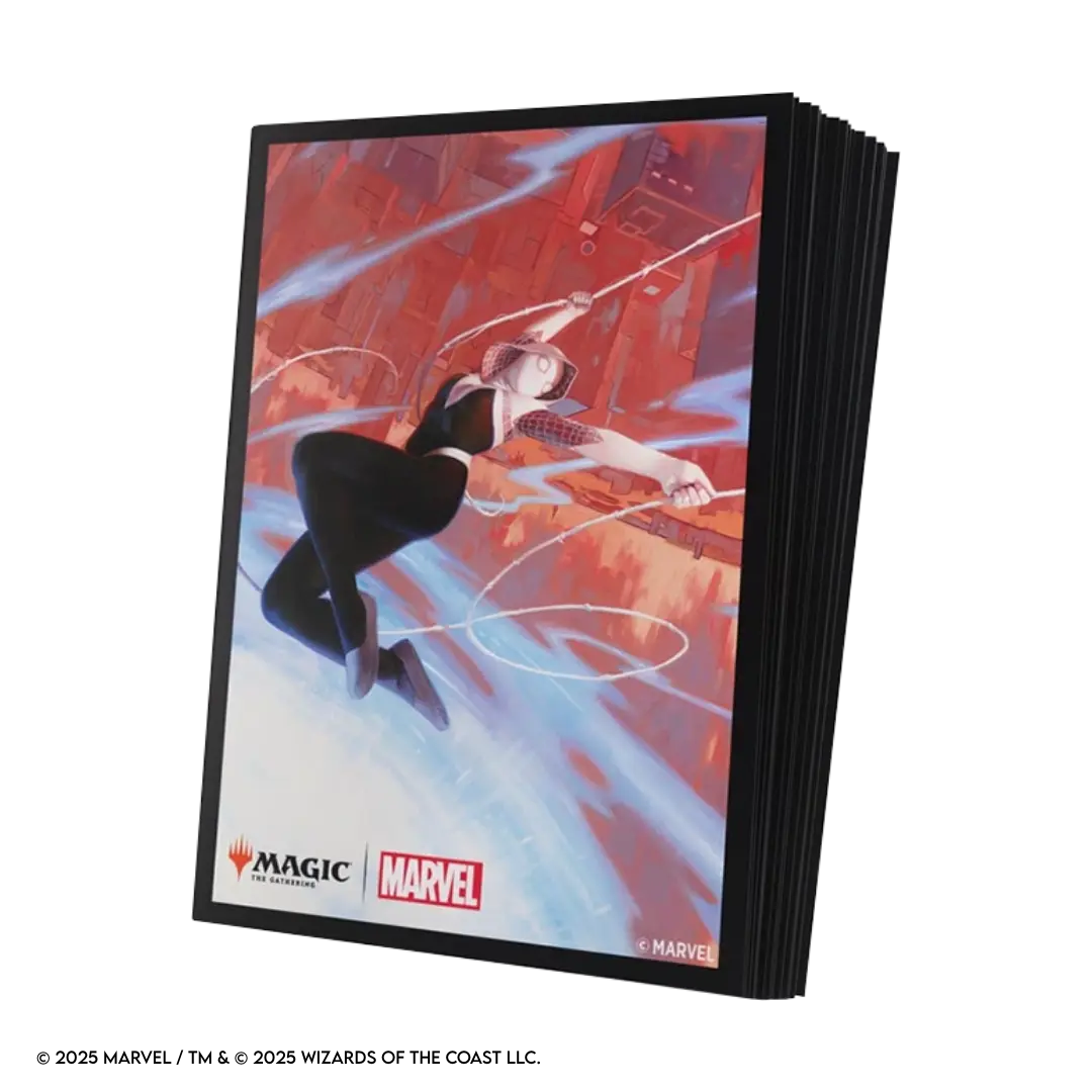 Gamegenic | Magic: The Gathering - Spider-Man / Spider-Gwen | Premium Art Sleeves (105 Stück)