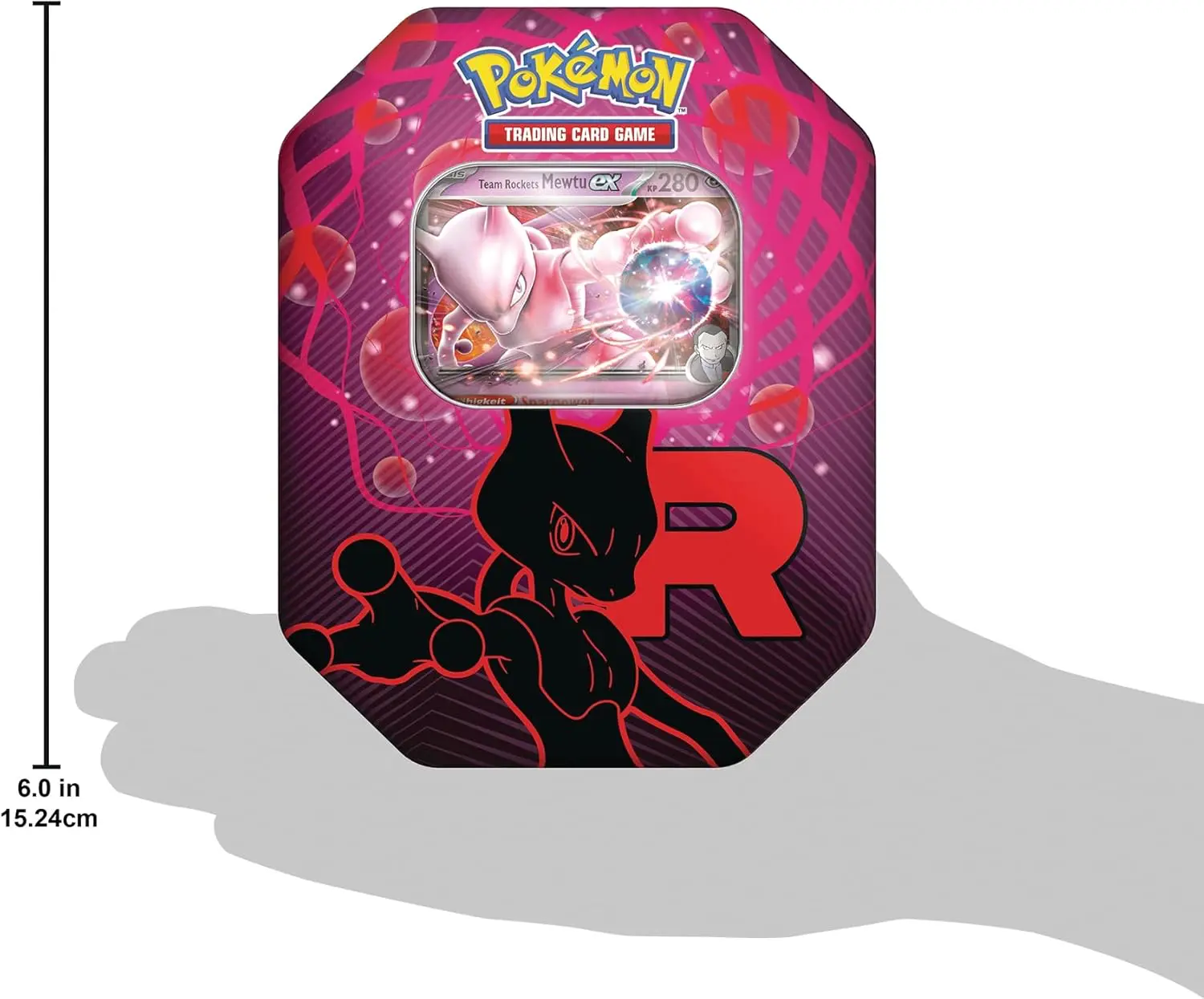 Pokémon TCG: Team Rockets Mewtu ex - Tin (DE)