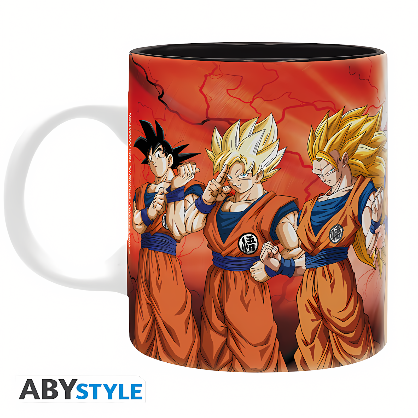 Abysse: Dragon Ball Super - Mug (320ml) - Son Goku Transformations