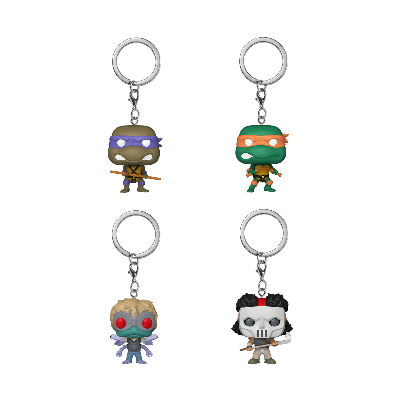 Mystery Pop! Keychain | Teenage Mutant Ninja Turtles | Mystery Blindbags (12PC)