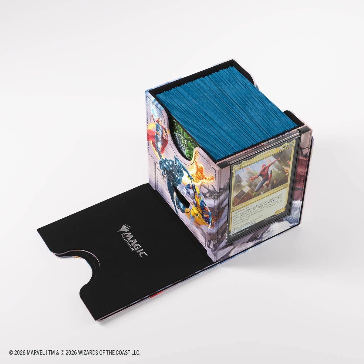 Gamegenic | Marvel Super Heroes - Marvel Super Heroes | Deckbox Sidekick PRO 100+ XL