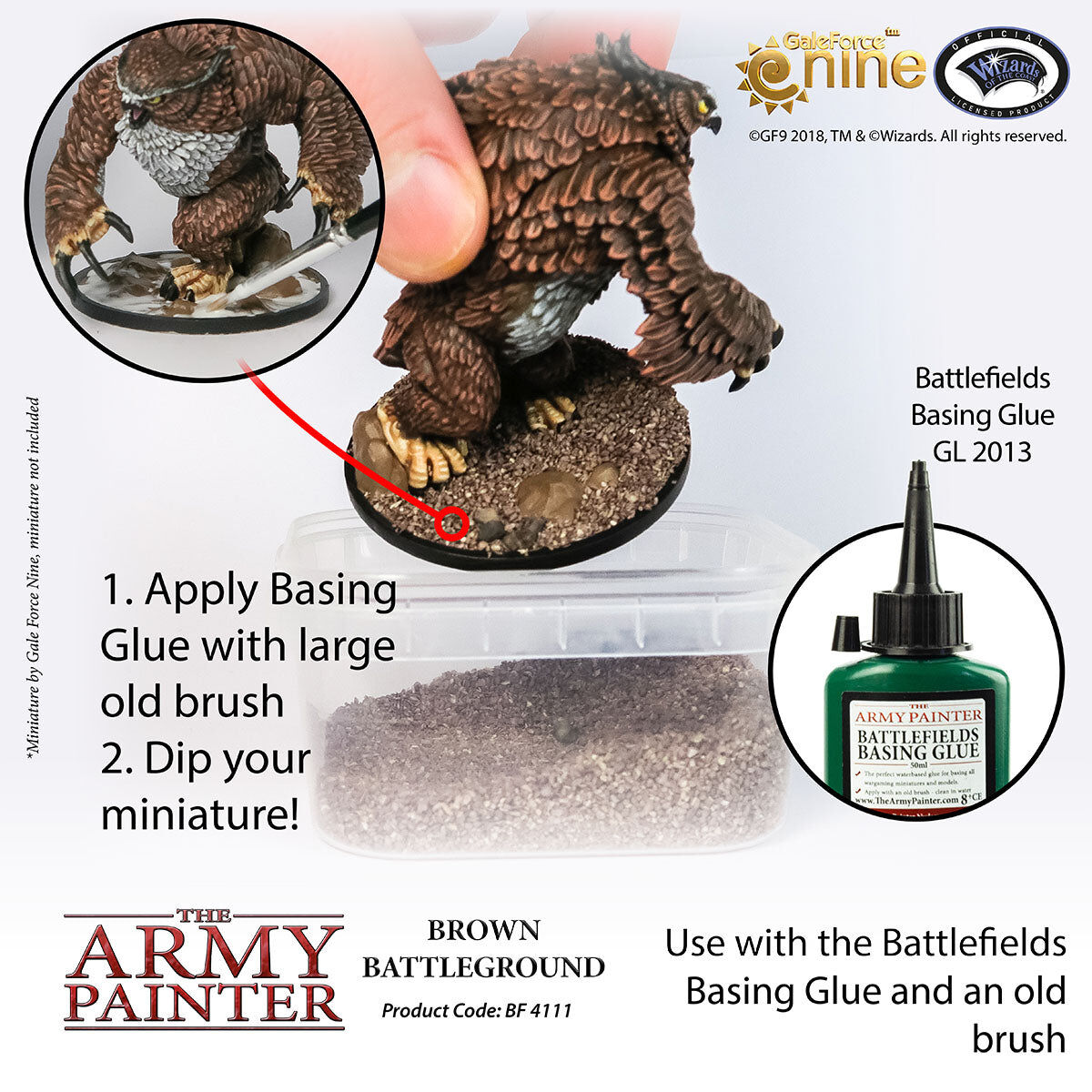 The Army Painter - Brown Battleground - Battlefield Basing