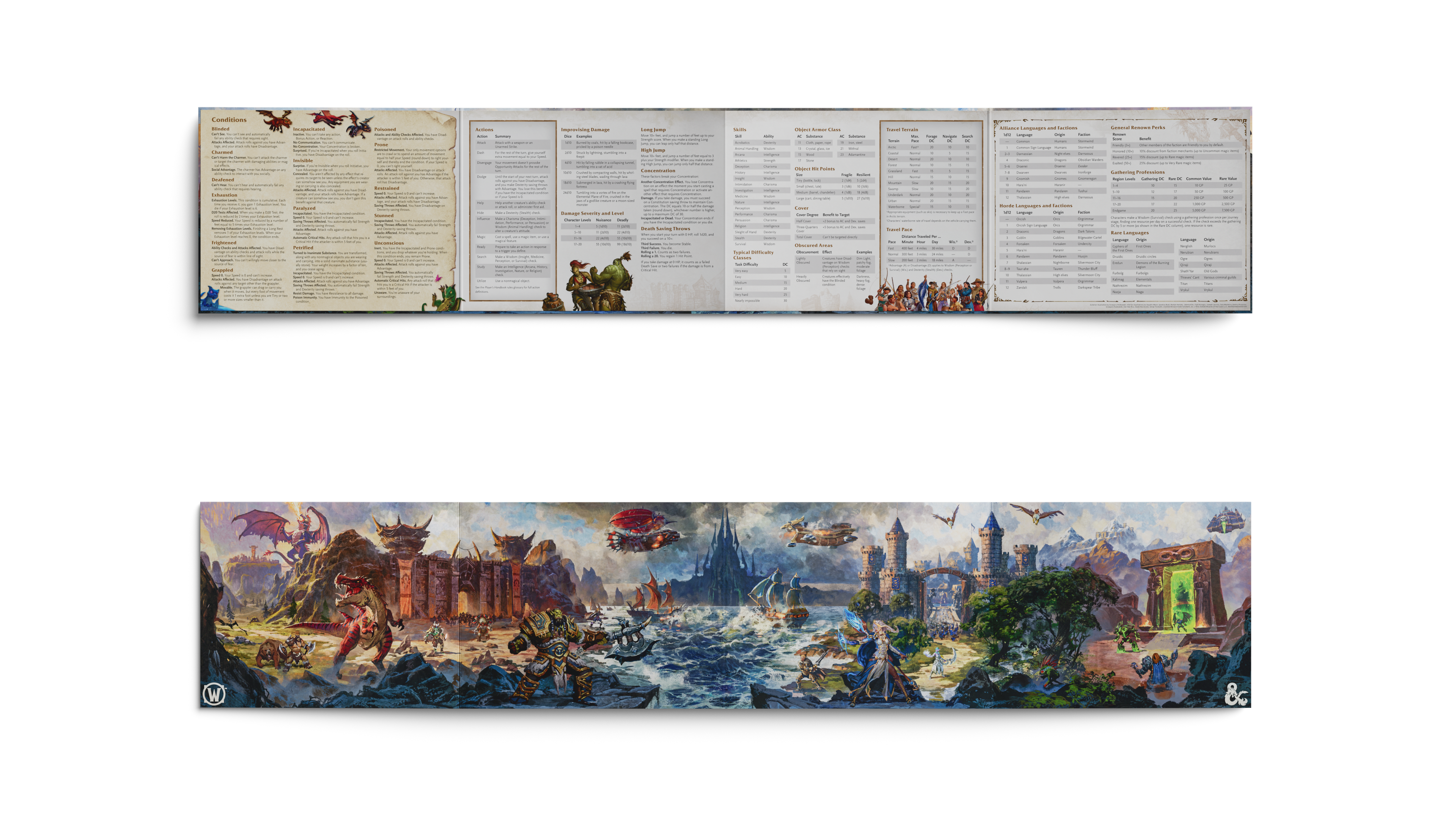Dungeons & Dragons | World Of Warcraft | DM Screen (EN)