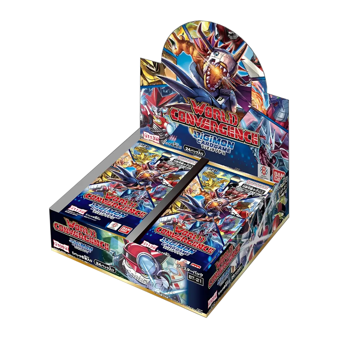 Digimon TCG: World Convergence (BT21) - Booster Display (EN)