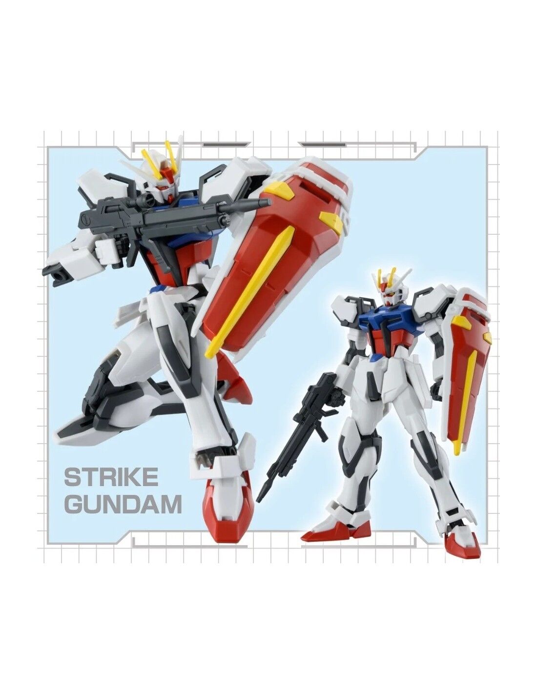 Bandai | Entry Grade Strike Gundam (Ecopla) | Mobile Suit Gundam SEED (1/144)