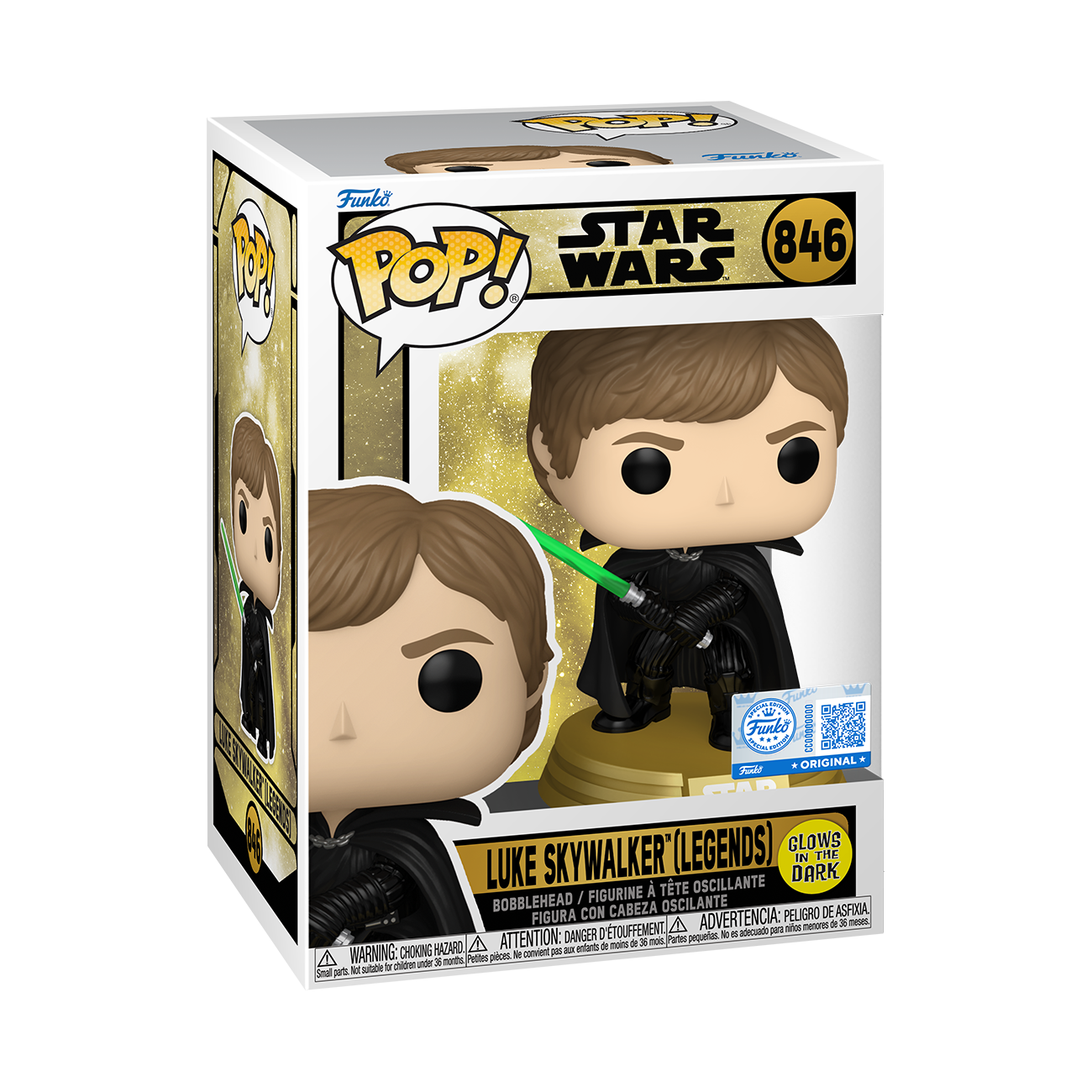 Pop! Vinyl | Luke (Glow) | Star Wars