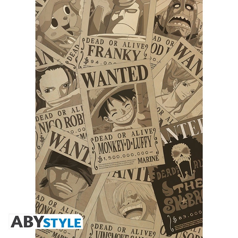 One Piece |(14,8 x 10,5cm) Wanted Set 1 |  Postcards