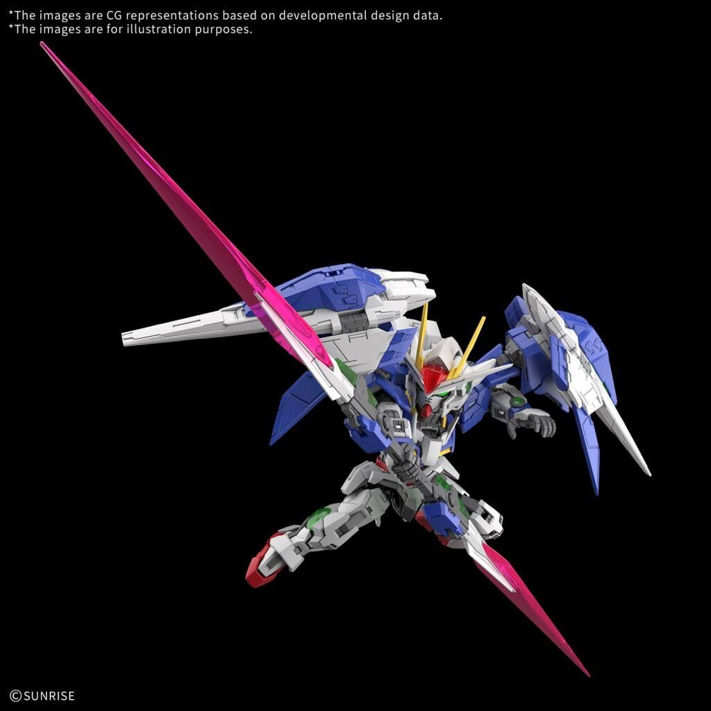 Bandai | MGSD 00 Raiser | Mobile Suit Gundam 00 (12cm)