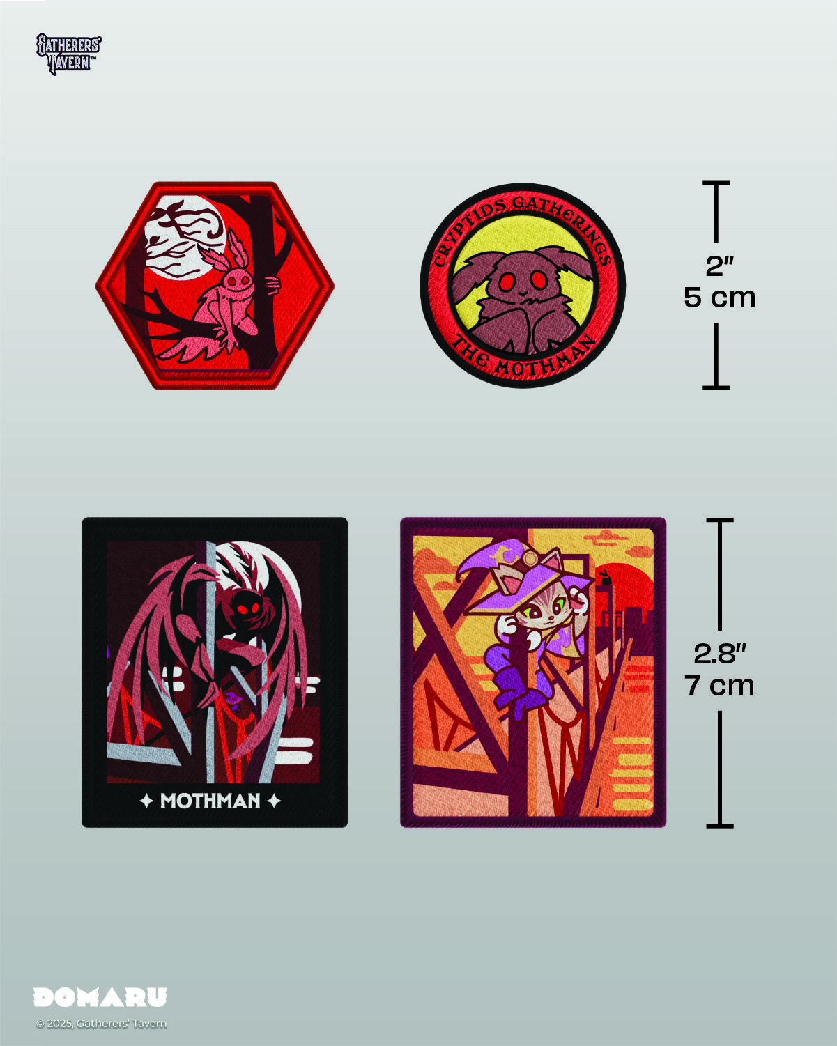 Gatherers' Tavern | Crimson Glow Deco Patch DOMARU | Binder 12-Pocket