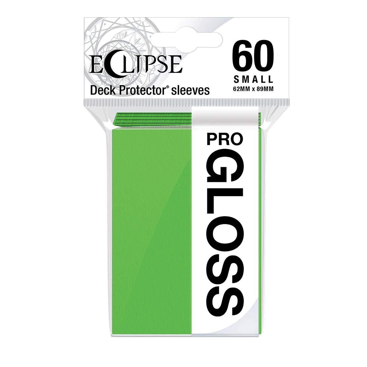 Ultra Pro: Eclipse Gloss Small Sleeves - Lime Green