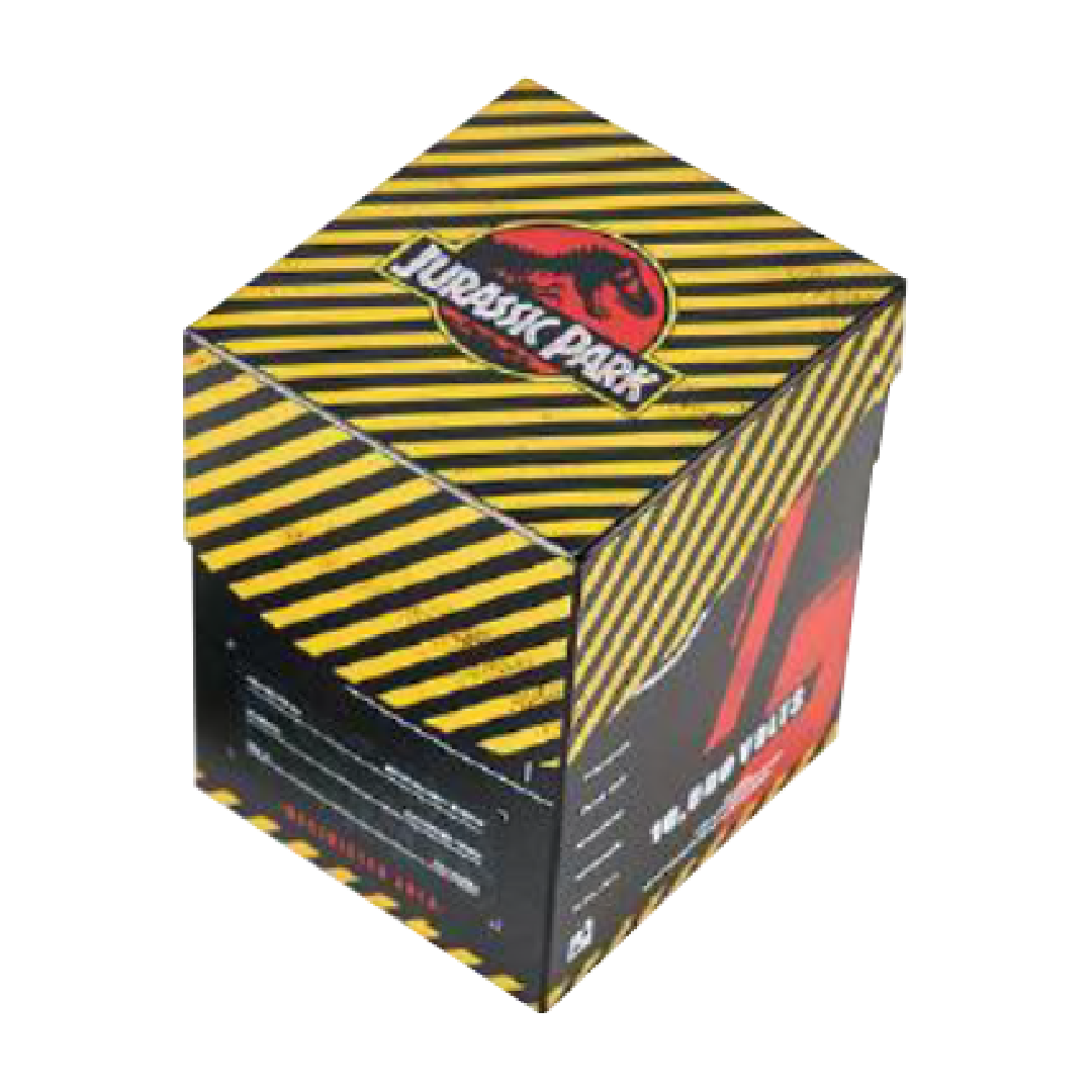 Jurassic Park TCG | Caution Black | Deck Case