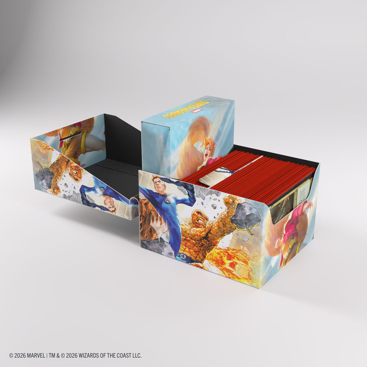 Gamegenic | Marvel Super Heroes - Fantastic 4/Go Nuts | Deckbox Soft 100+ XL